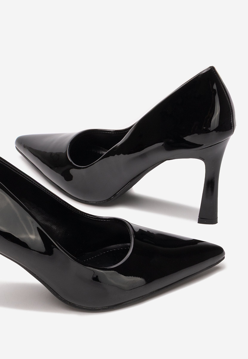 Pantofi stiletto Lezlie negri