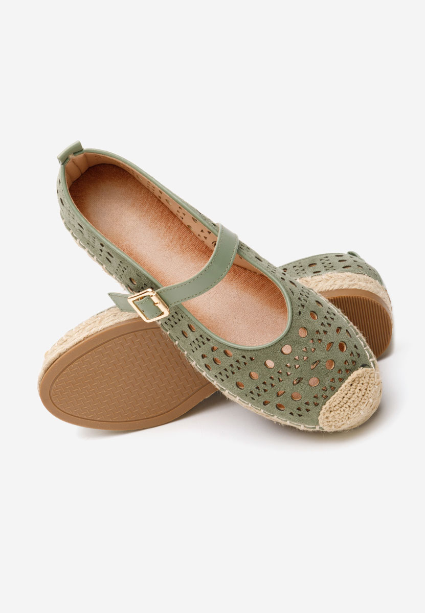 Espadrile dama Mitsue verzi