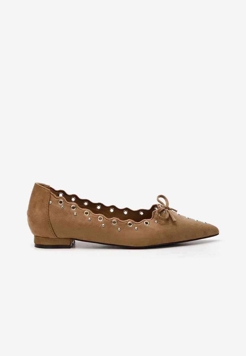 Balerini eleganti Sharyna kaki