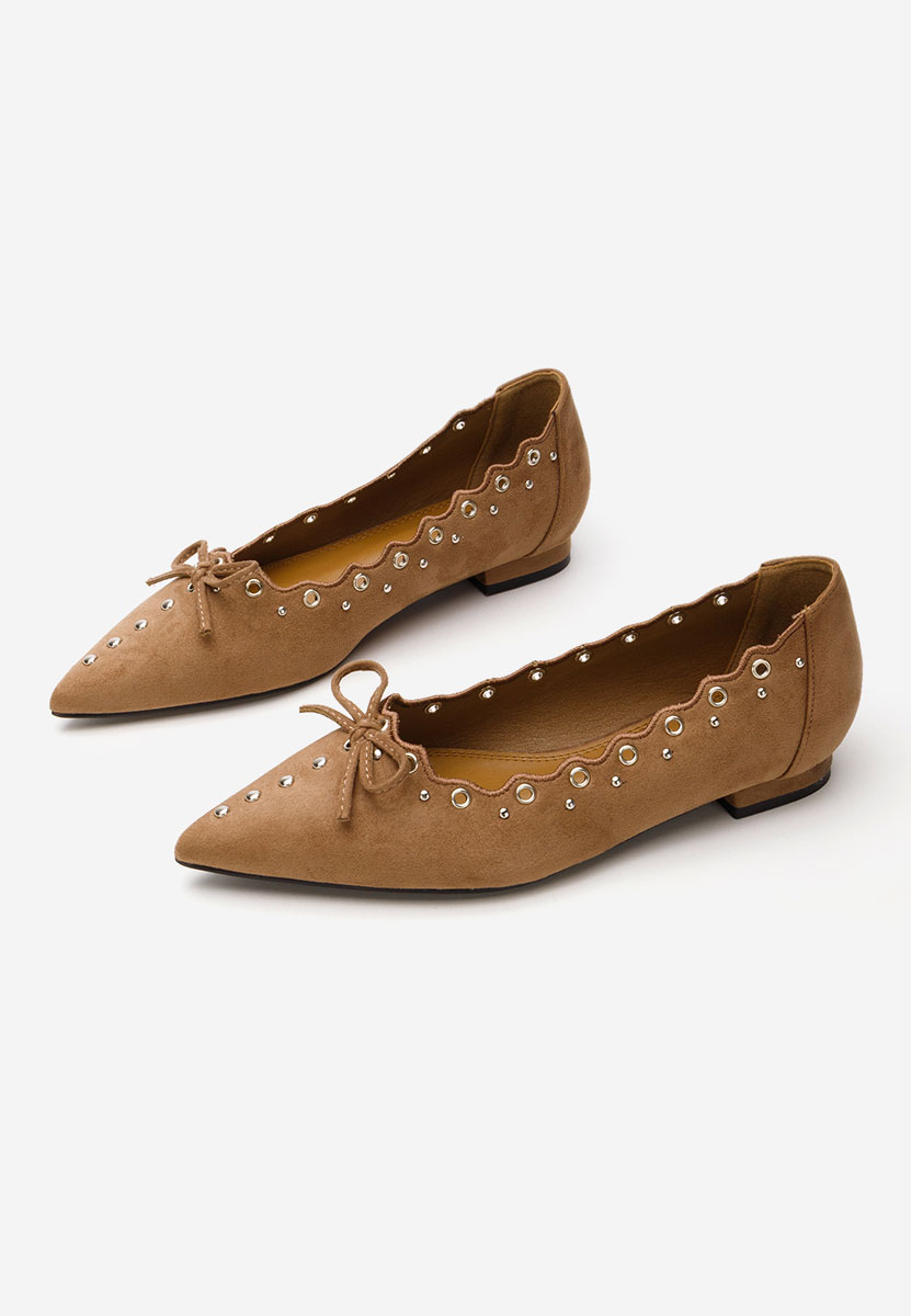 Balerini eleganti Sharyna kaki