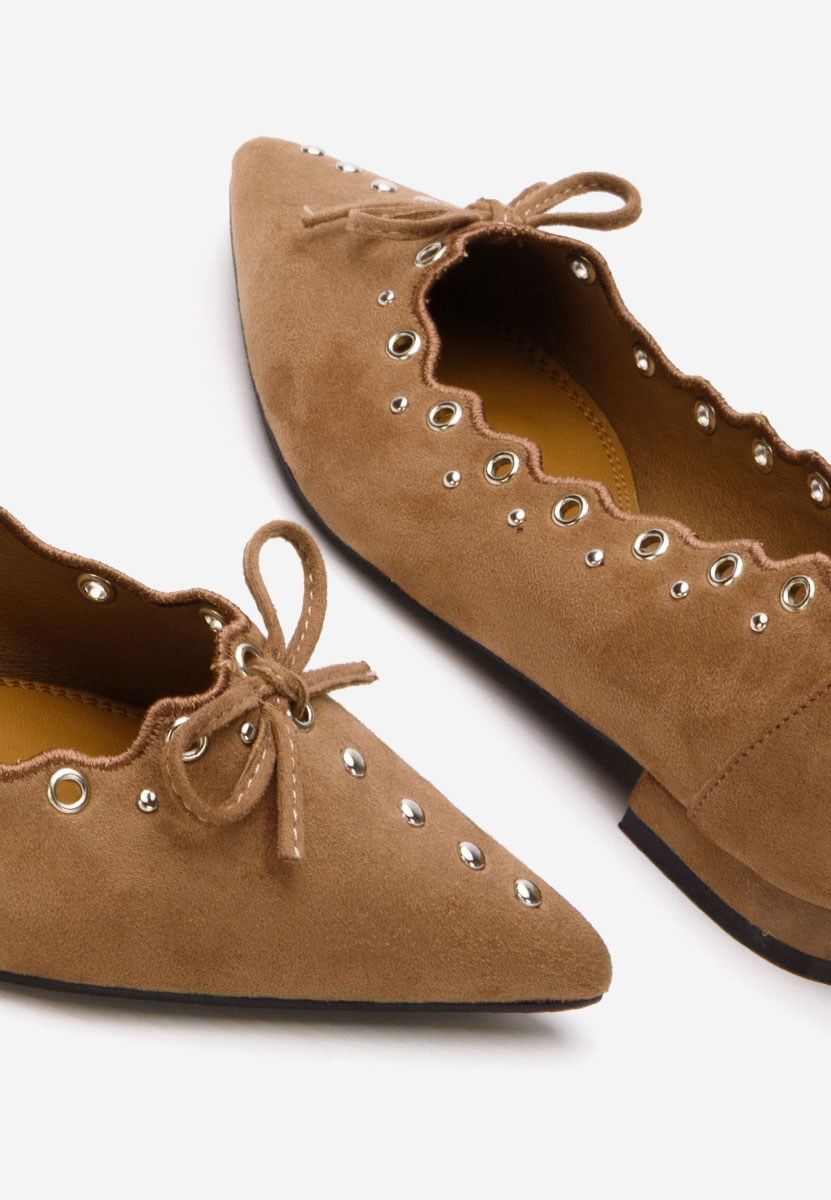 Balerini eleganti Sharyna kaki