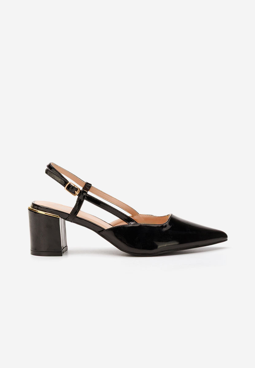 Pantofi slingback Marla negri