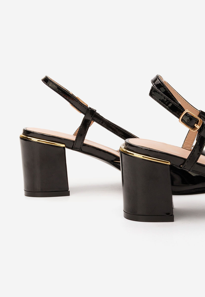 Pantofi slingback Marla negri