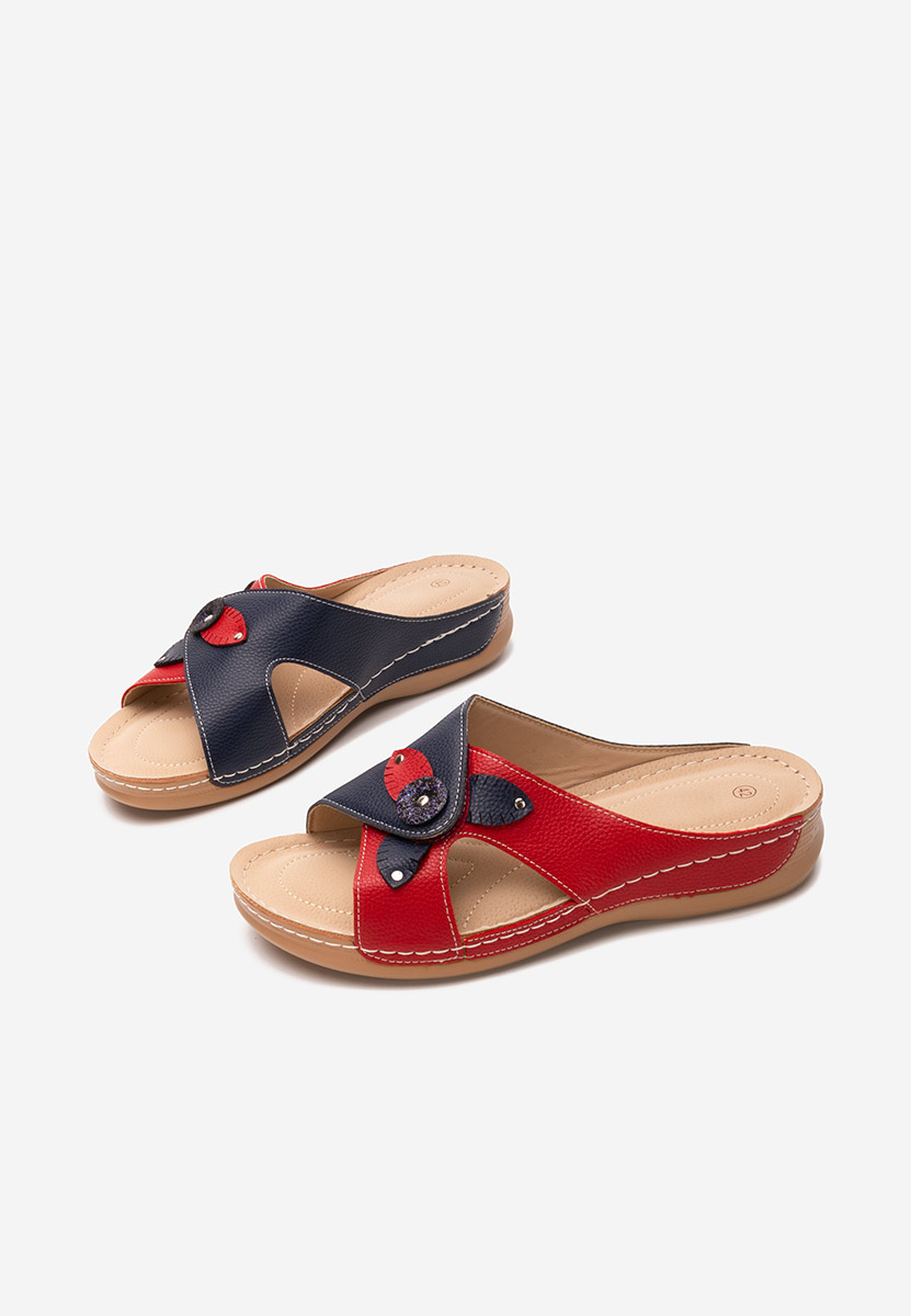 Papuci cu talpa ortopedica Jaimie multicolori
