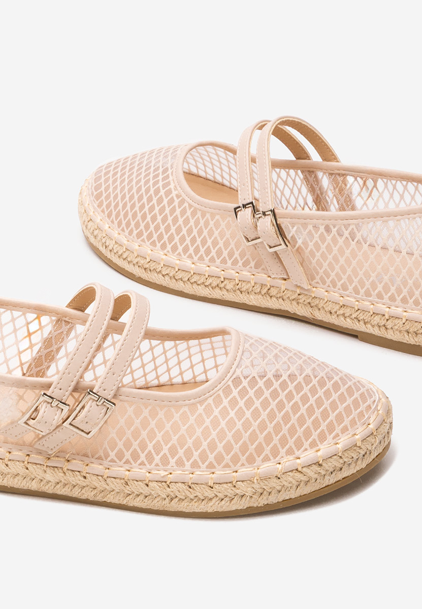 Espadrile dama Nikia bej
