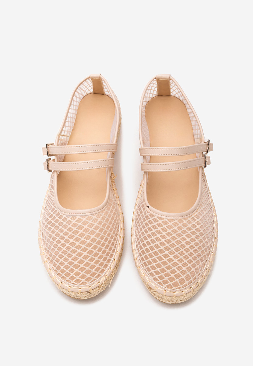 Espadrile dama Nikia bej