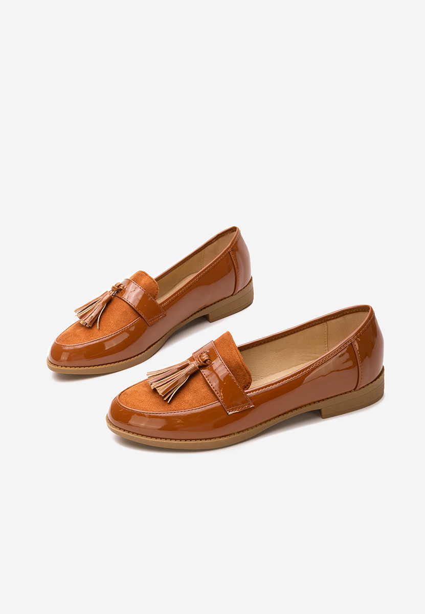 Mocasini dama eleganti Kayia camel