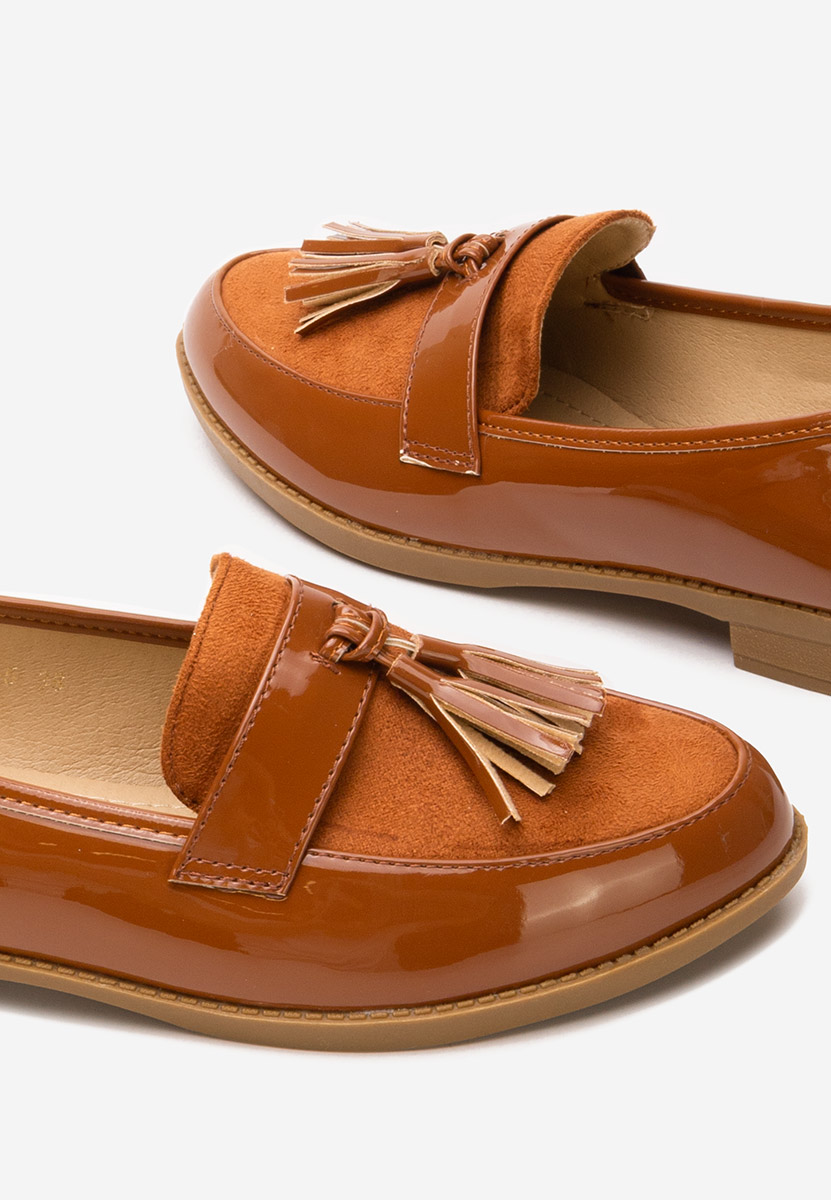 Mocasini dama eleganti Kayia camel