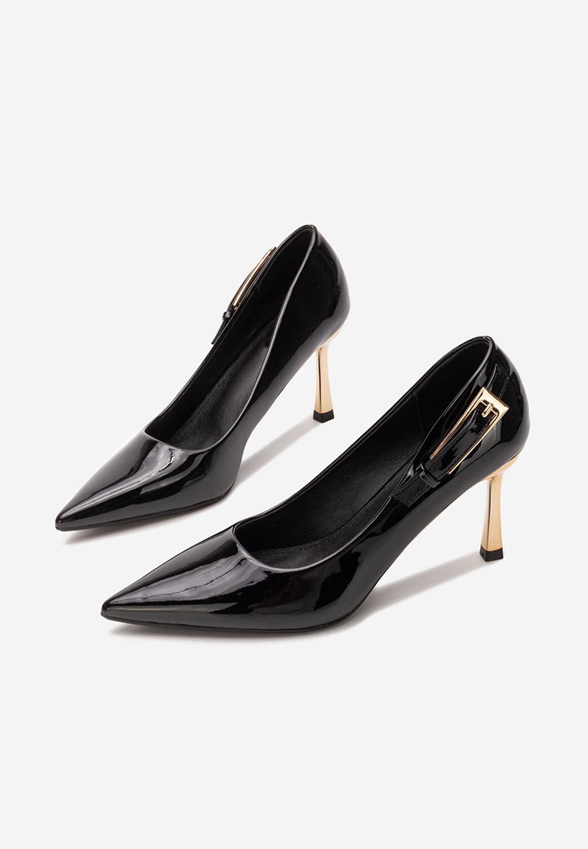 Pantofi stiletto Rosalee V3 negri