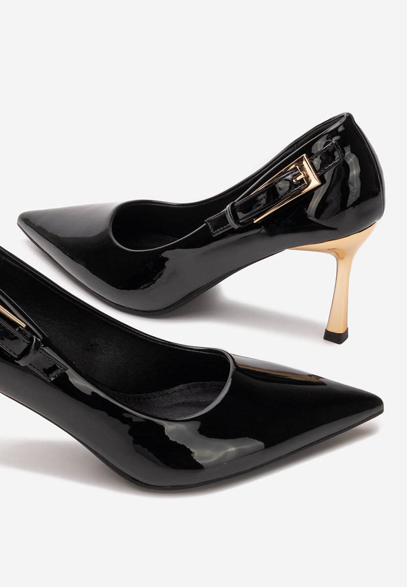Pantofi stiletto Rosalee V3 negri