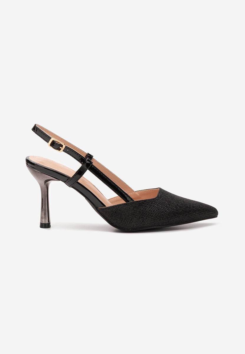 Pantofi slingback Frezia negri