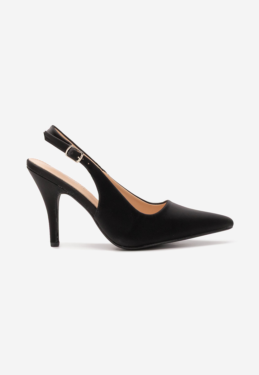 Pantofi stiletto Penie negri