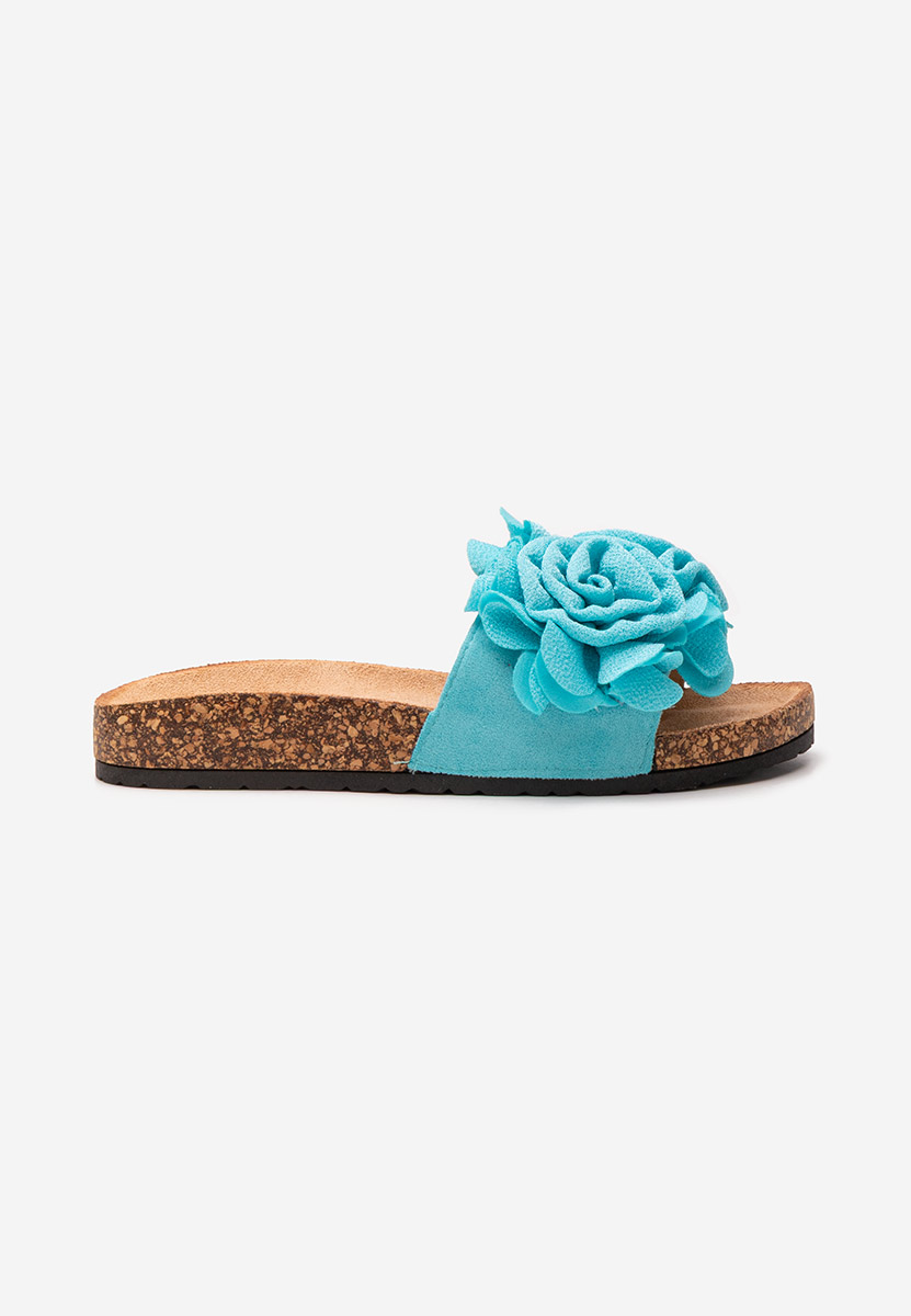 Papuci dama Marisha bleu