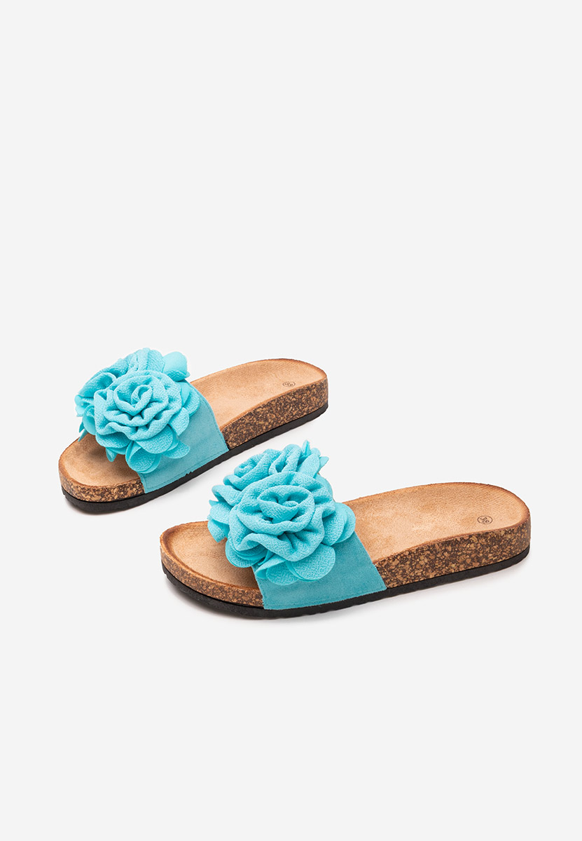 Papuci dama Marisha bleu