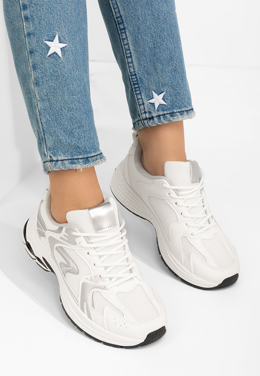 Sneakers dama Avrila argintii