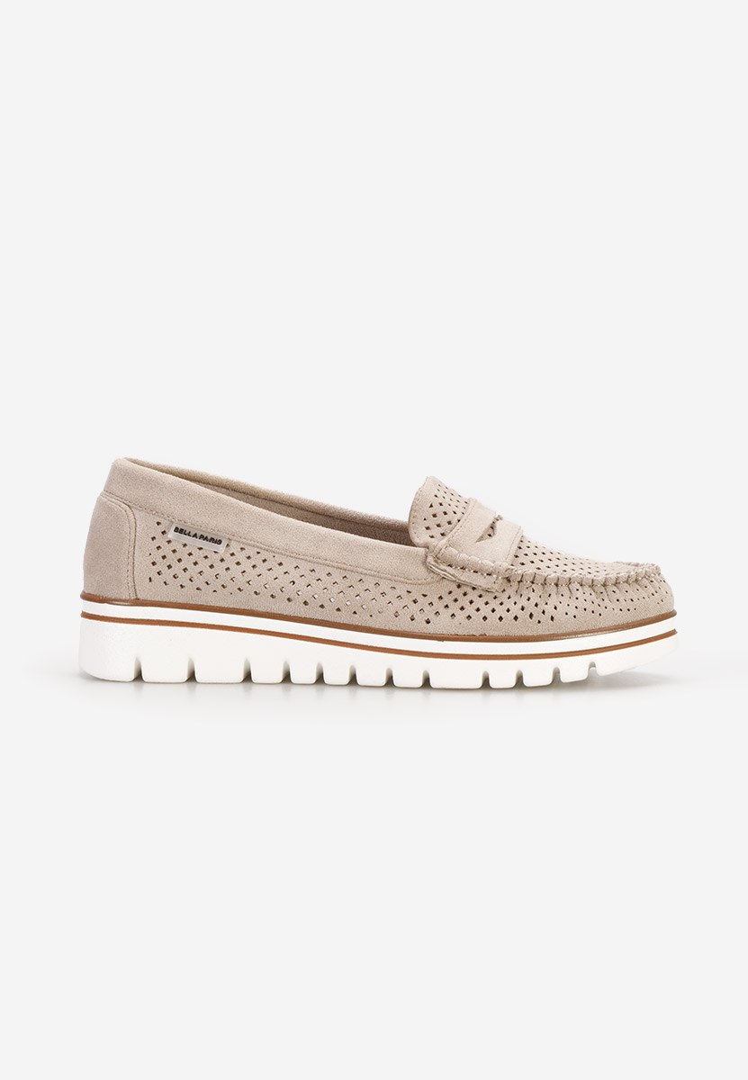 Mocasini dama Manise V2 bej