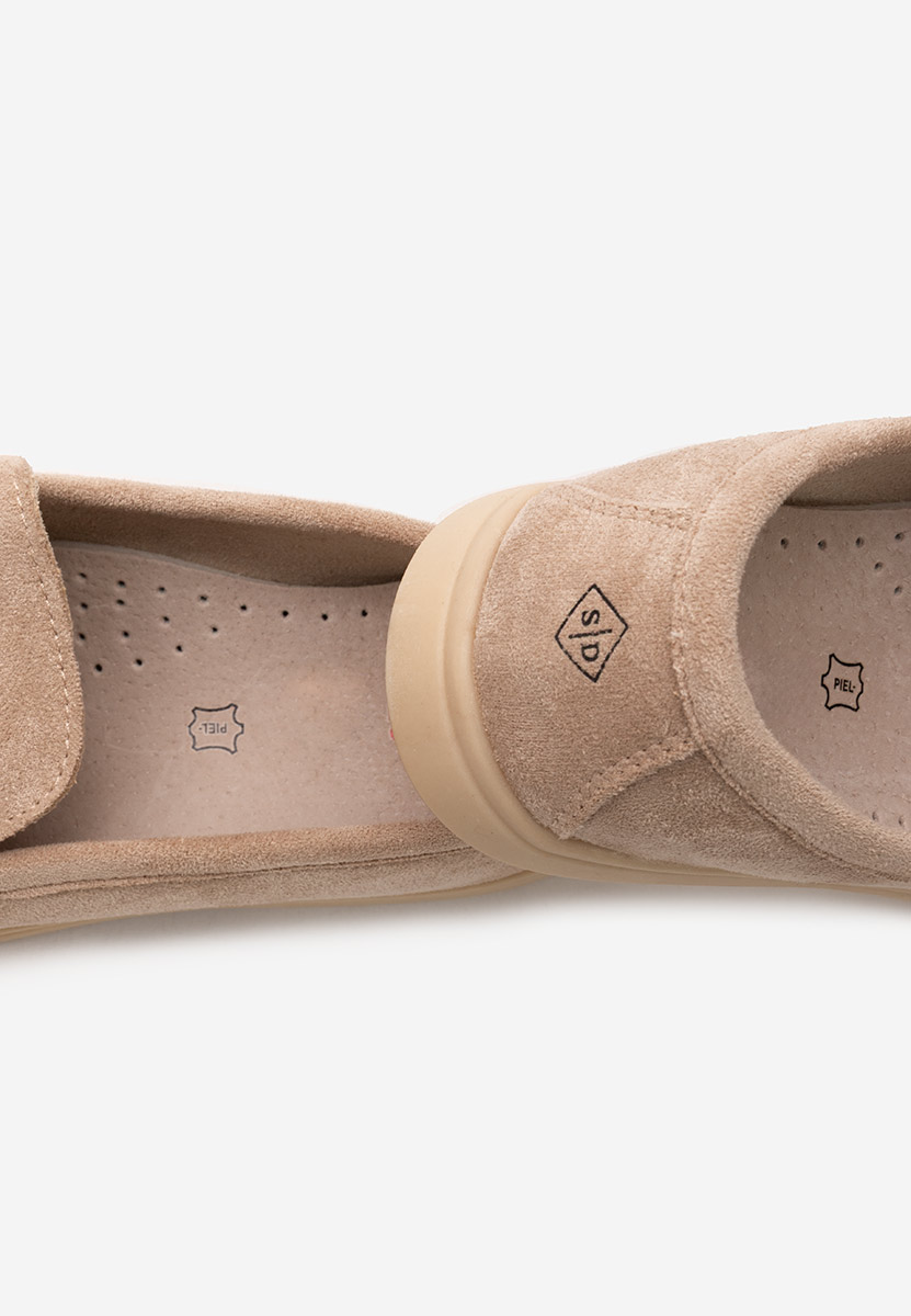 Mocasini dama Maceira V7 kaki