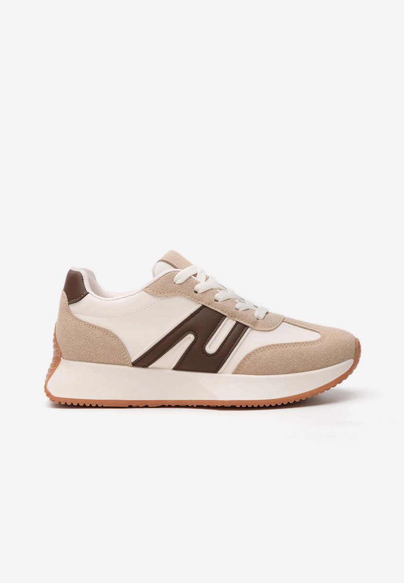 Sneakers dama Karole kaki