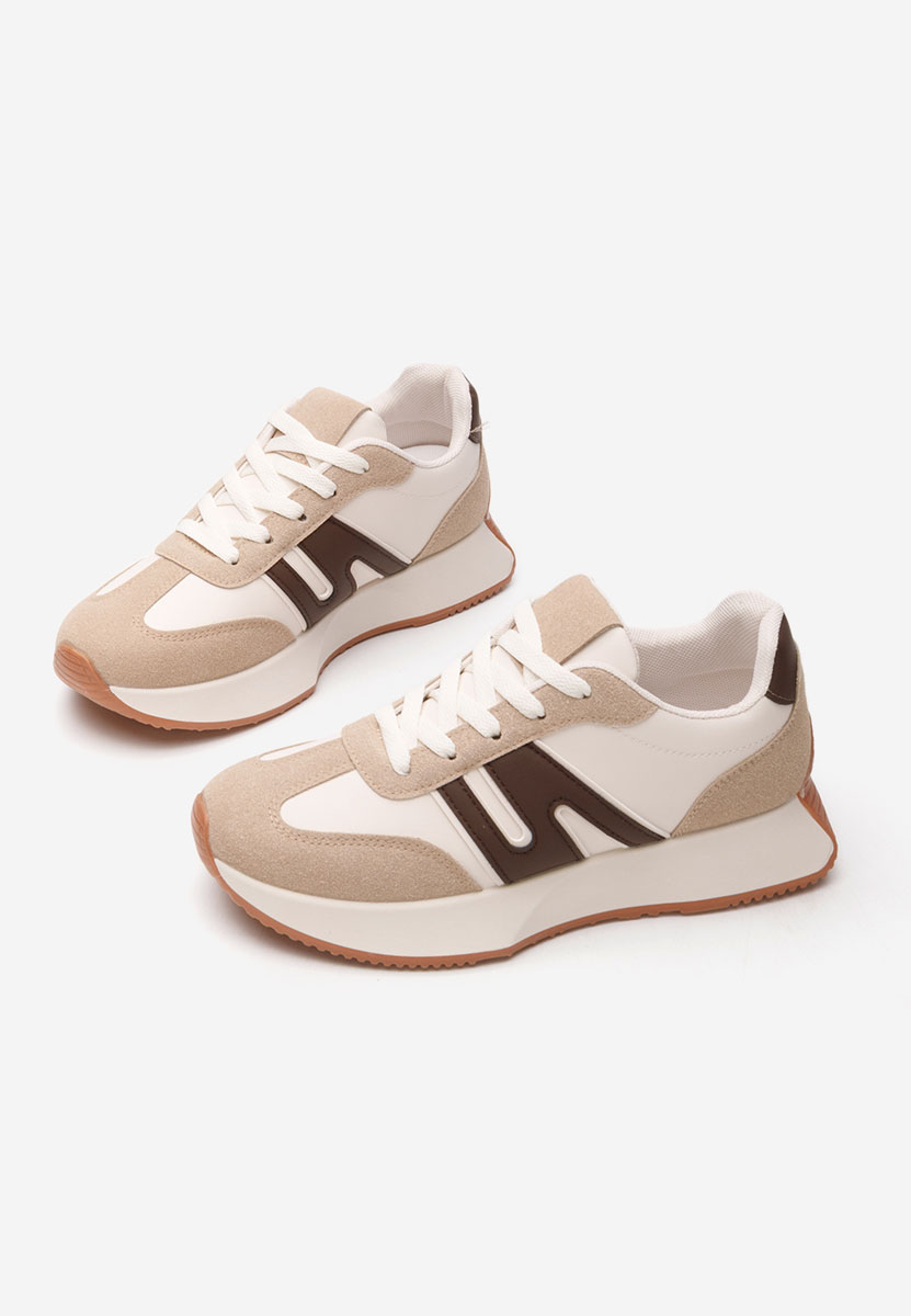 Sneakers dama Karole kaki