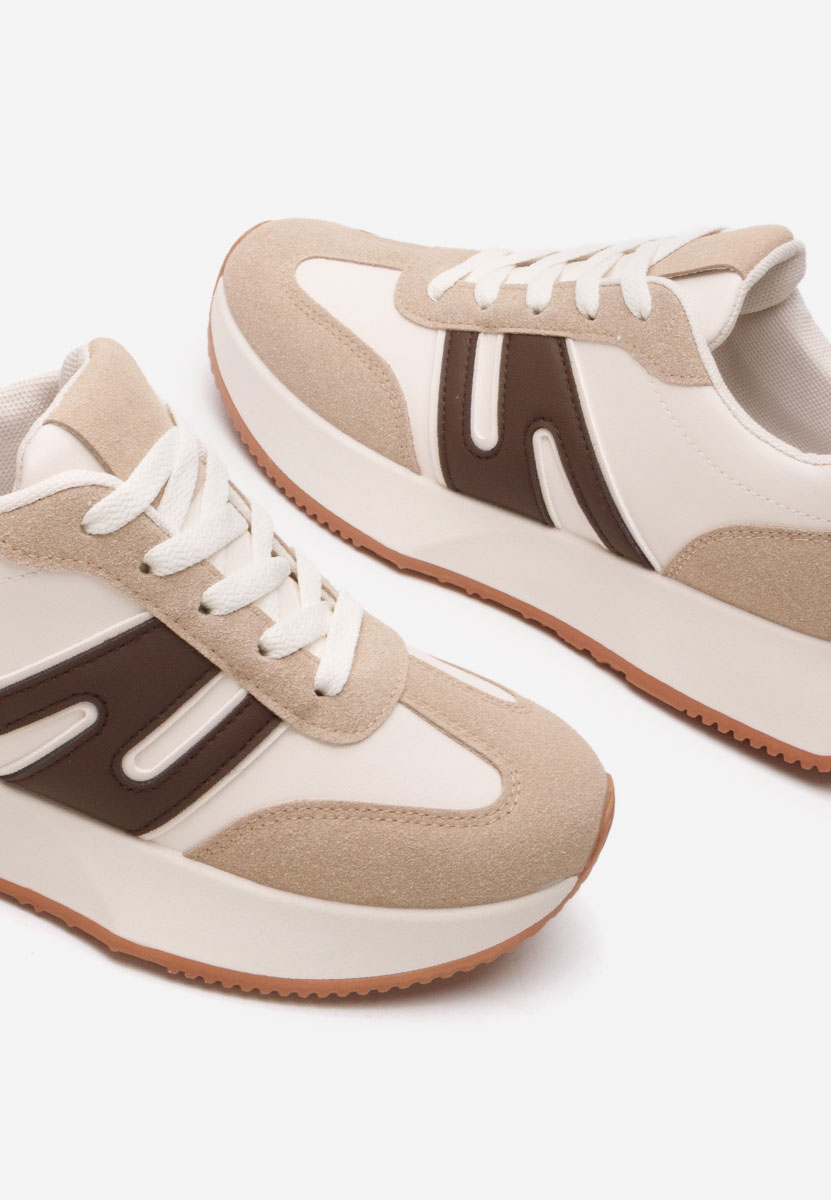 Sneakers dama Karole kaki