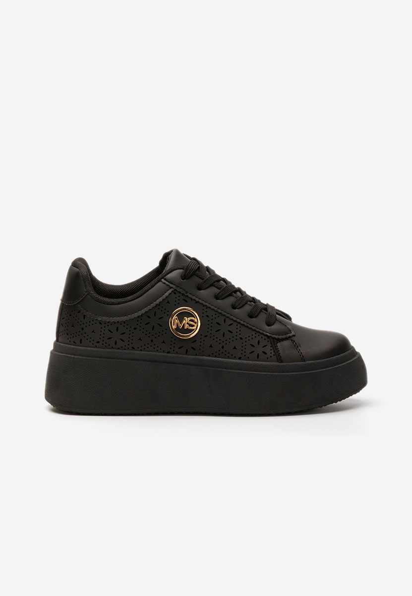 Sneakers cu platforma Nidya negri