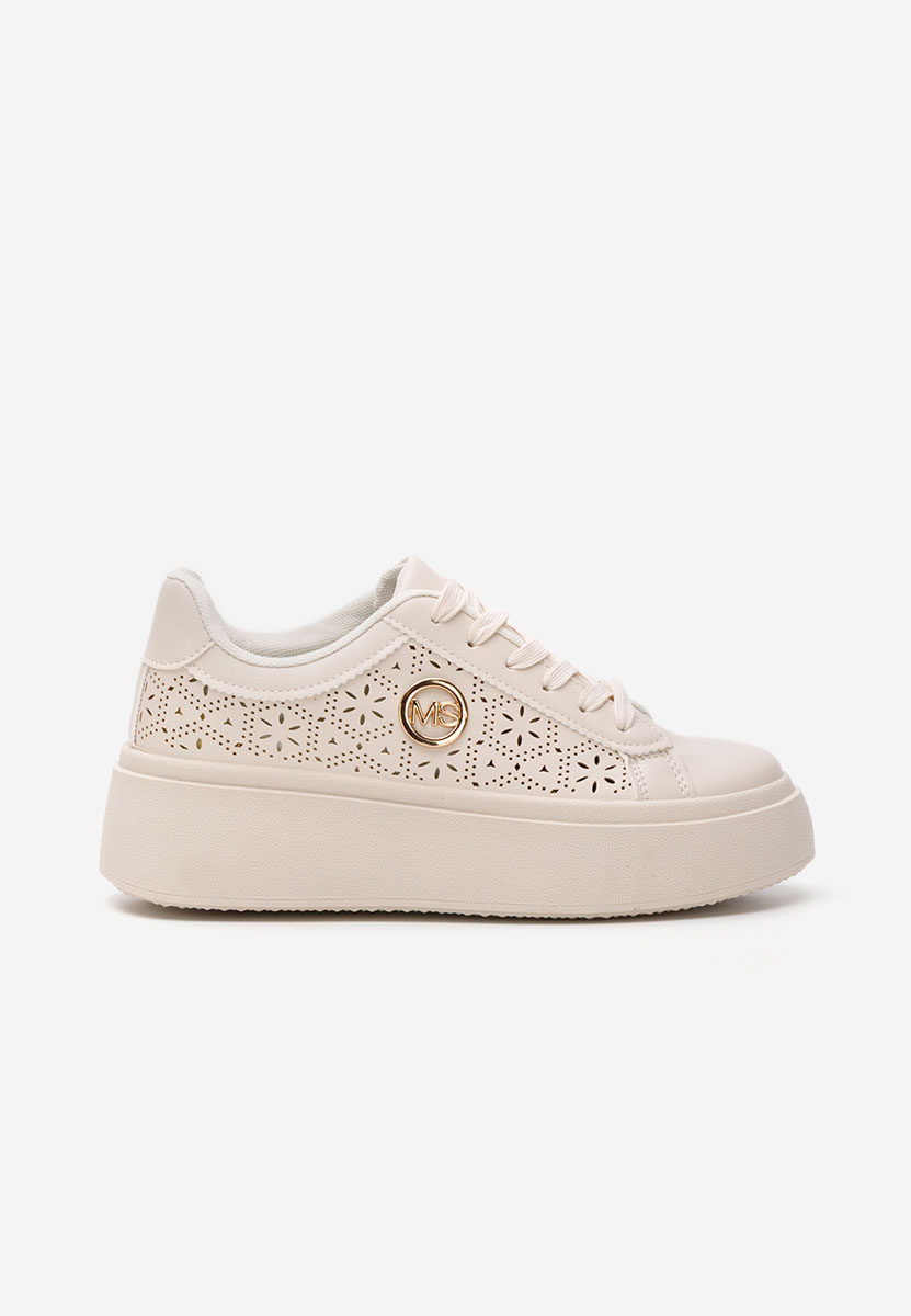 Sneakers cu platforma Nidya V2 bej