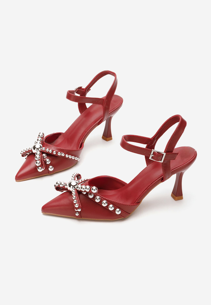 Pantofi slingback Ladera rosii
