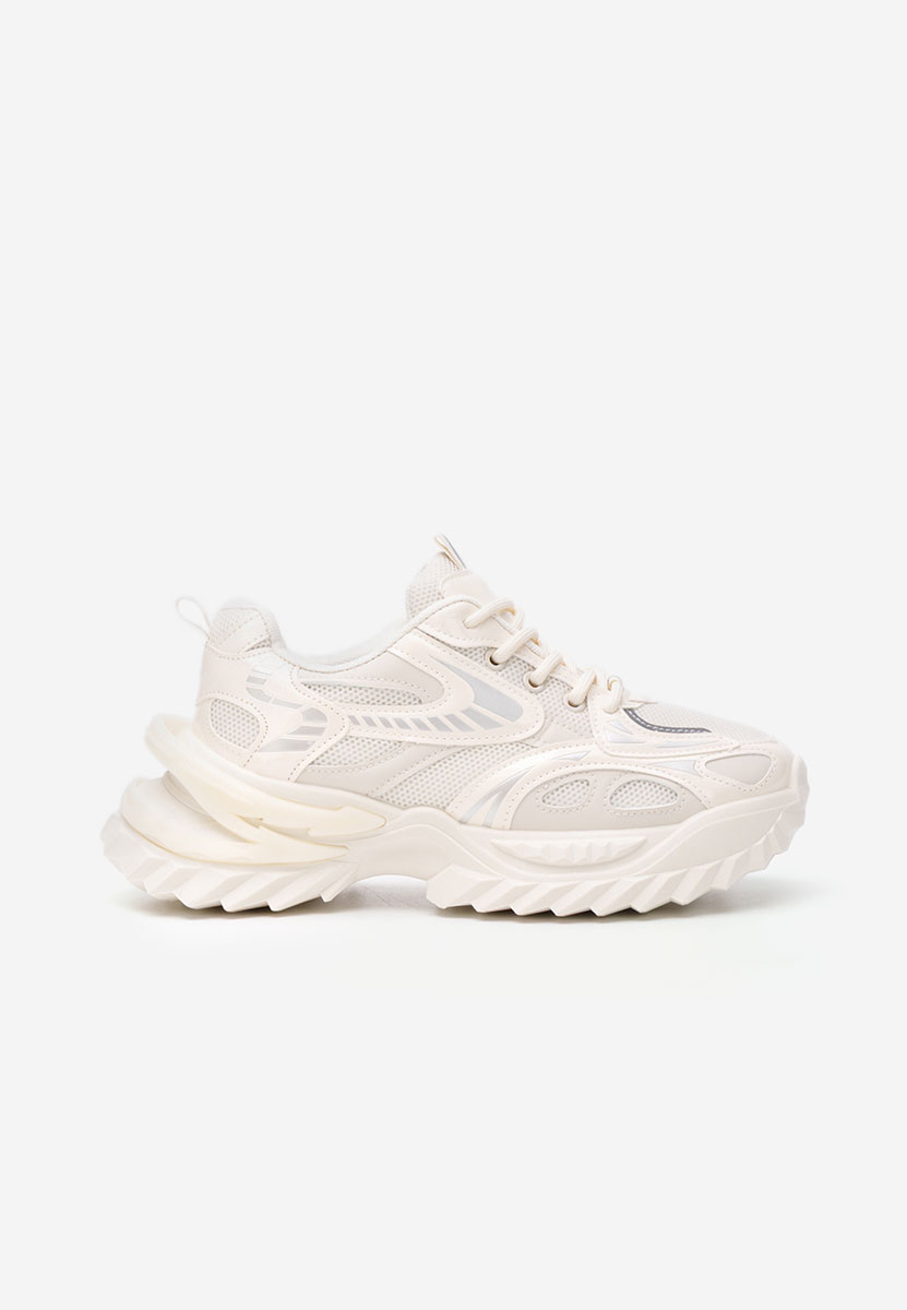 Sneakers cu platforma Willene bej