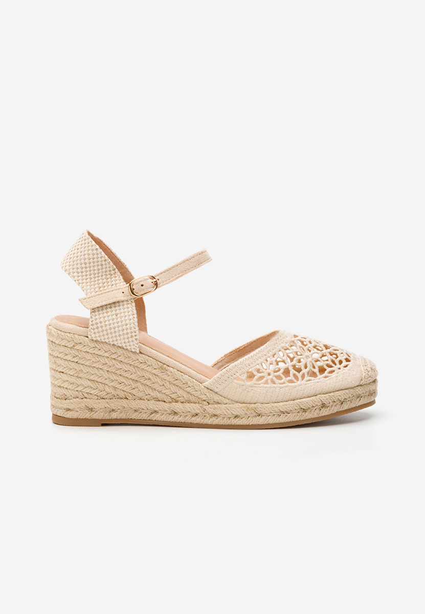 Sandale tip espadrile Almynna bej