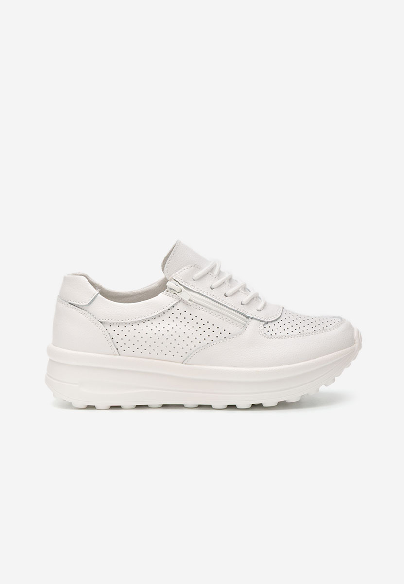 Sneakers dama Liora albi