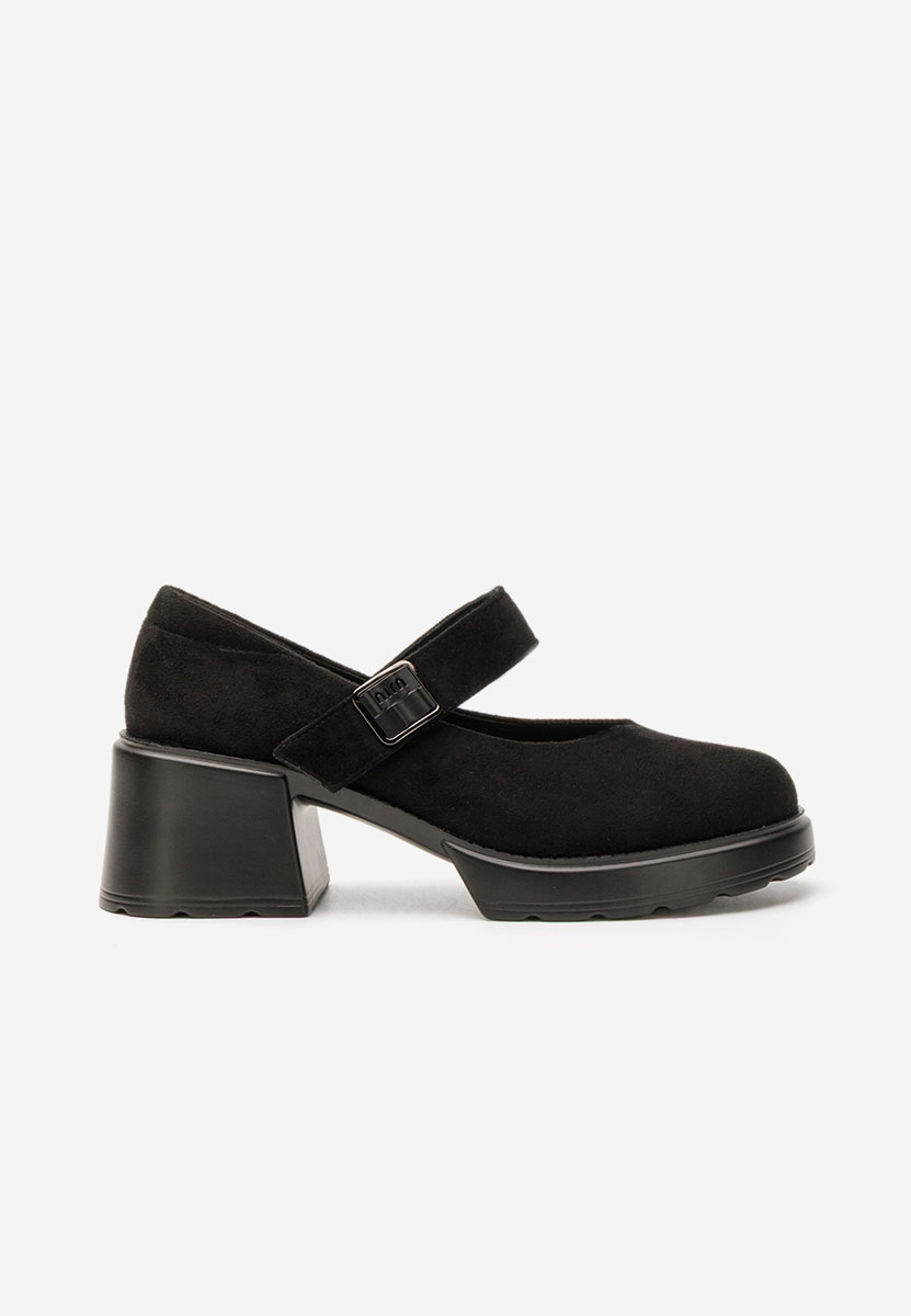 Pantofi cu toc Shirlena negri