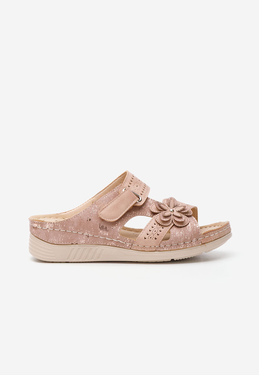 Papuci cu talpa ortopedica Violette roz