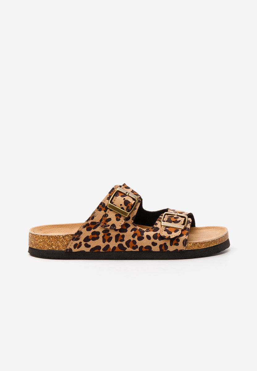 Papuci dama Vanasia leopard