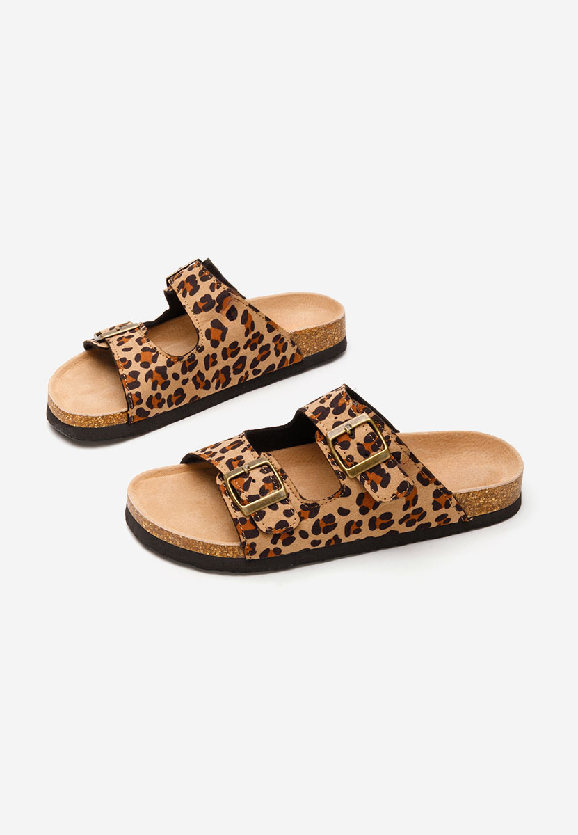 Papuci dama Vanasia leopard
