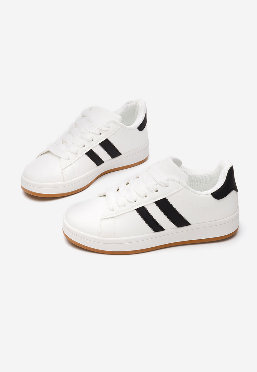 Sneakers dama Mynara albi