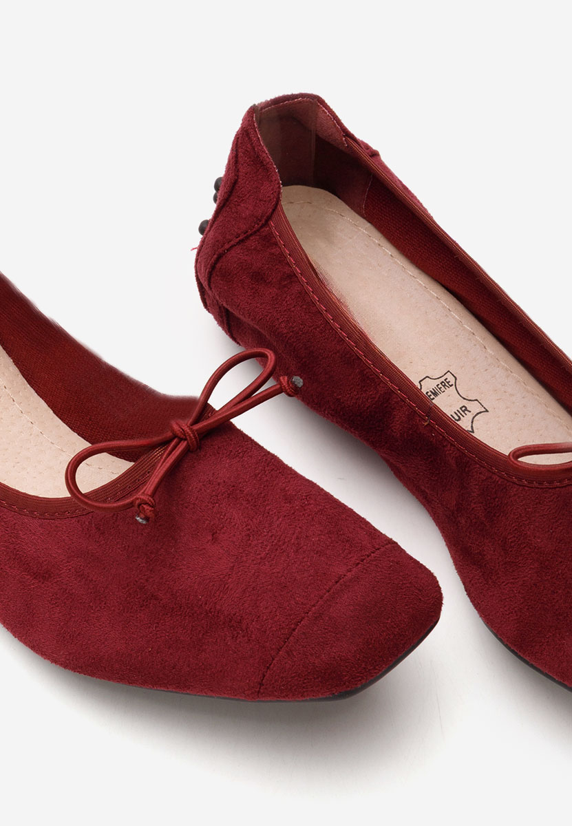 Balerini dama Amania V2 bordo