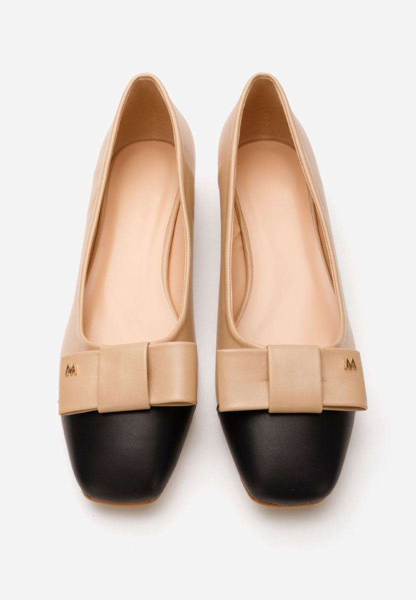 Pantofi cu toc mic Wuga kaki