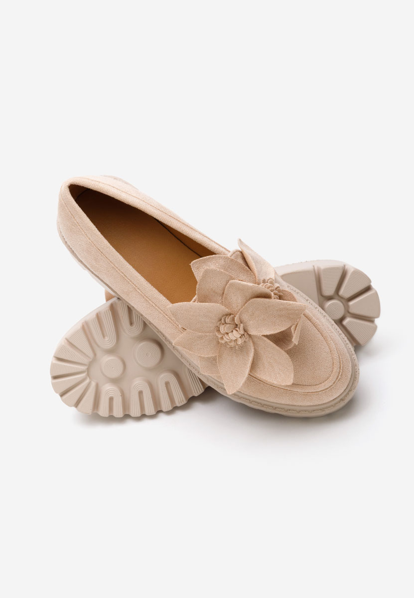 Mocasini cu talpa groasa Camelea V2 kaki