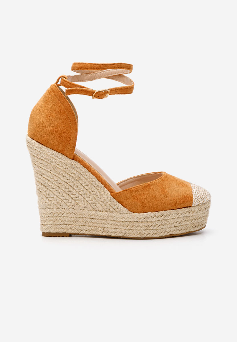 Sandale cu platforma Saniza V3 camel