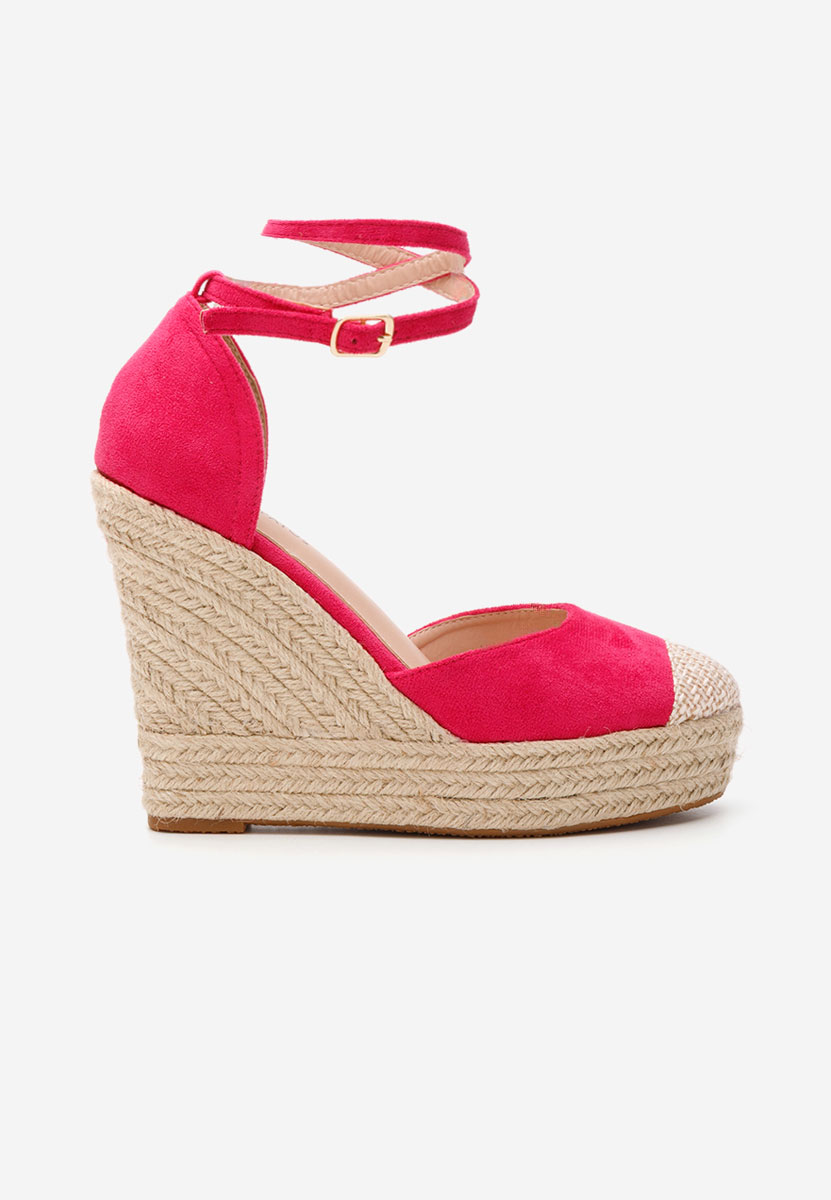 Sandale cu platforma Saniza V3 fucsia