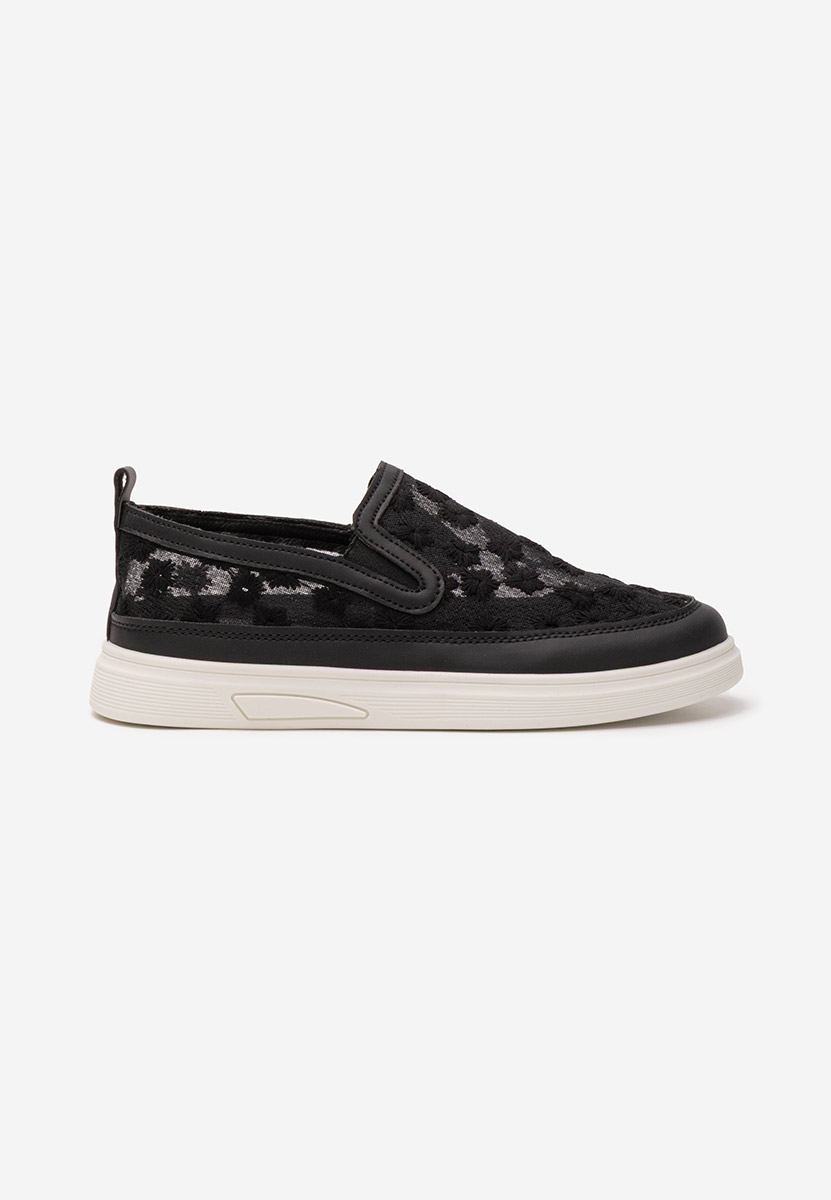 Pantofi casual dama Latyssa negri