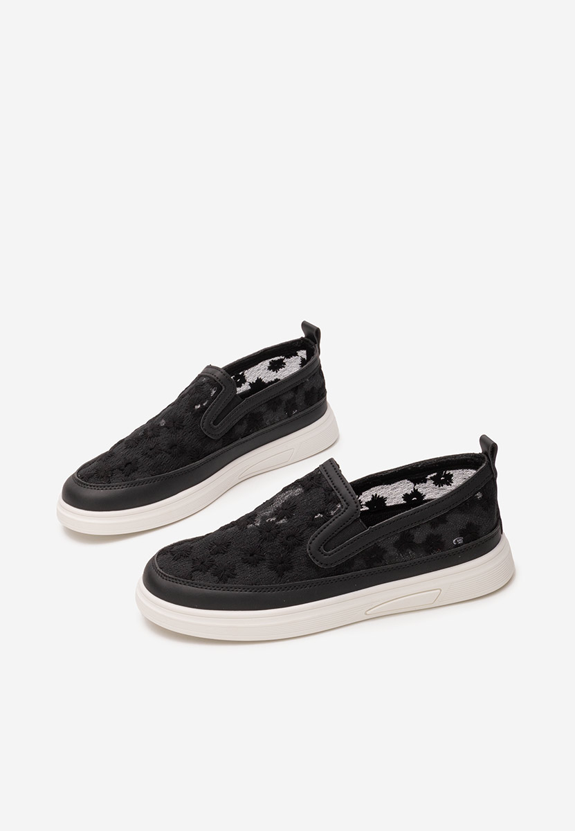 Pantofi casual dama Latyssa negri