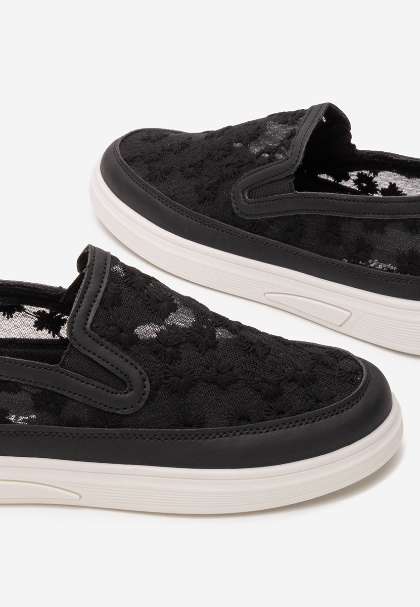 Pantofi casual dama Latyssa negri