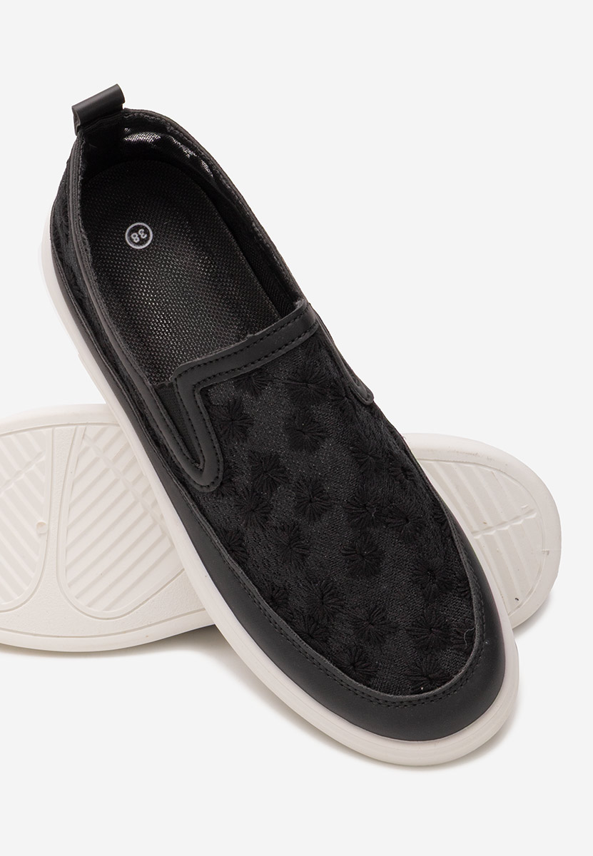 Pantofi casual dama Latyssa negri