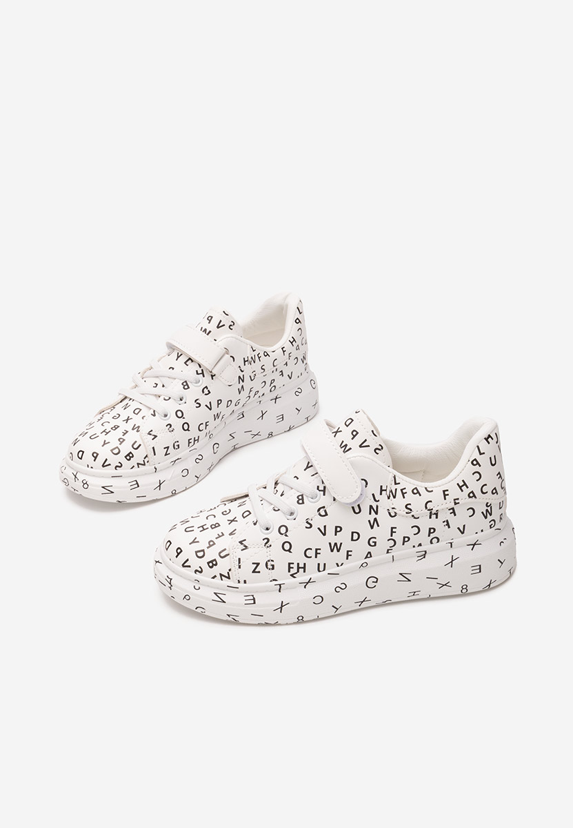 Sneakers copii Tazzle albi