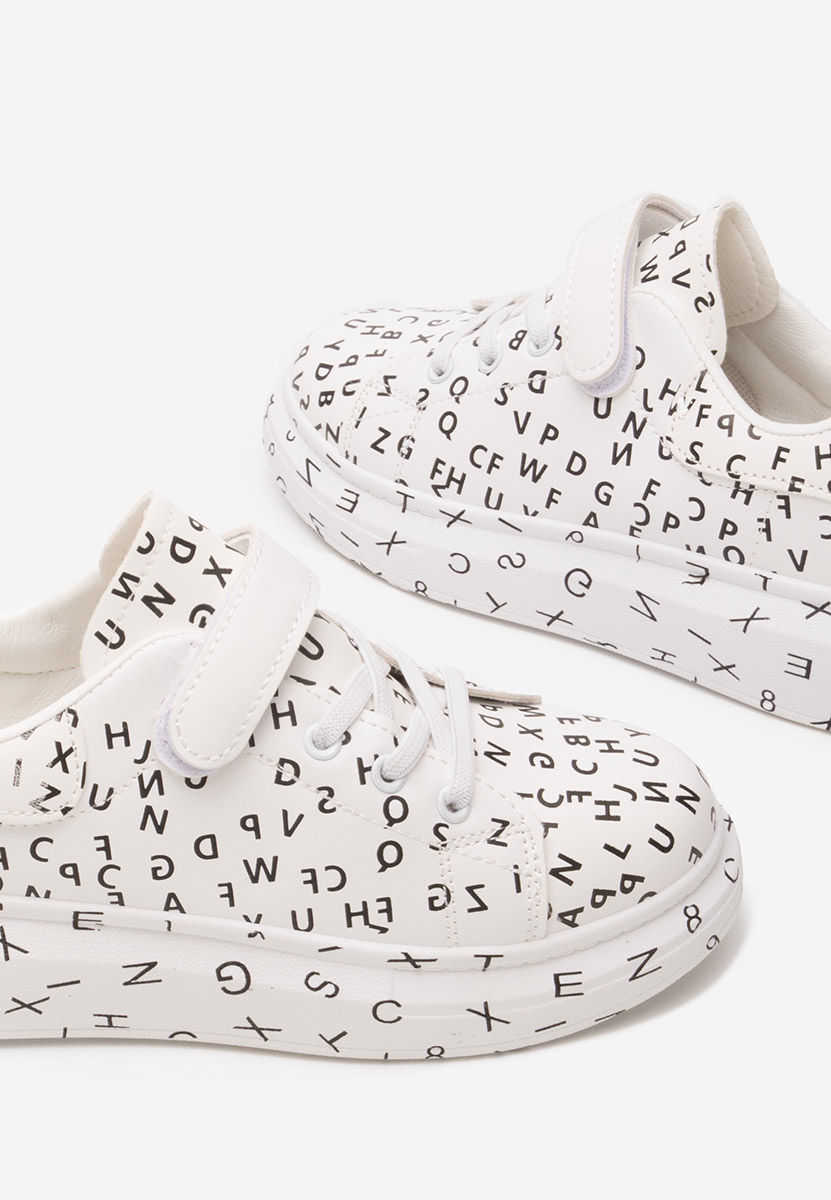 Sneakers copii Tazzle albi
