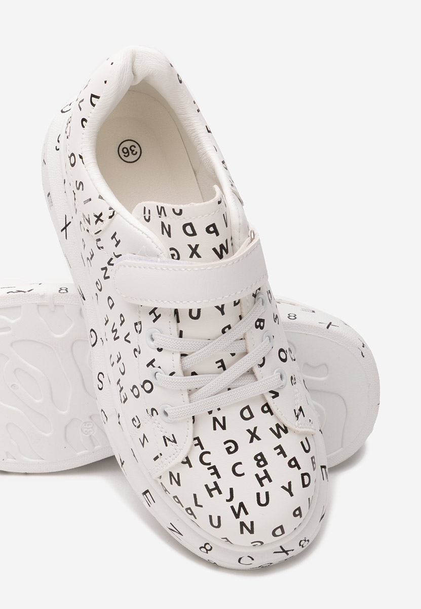 Sneakers copii Tazzle albi