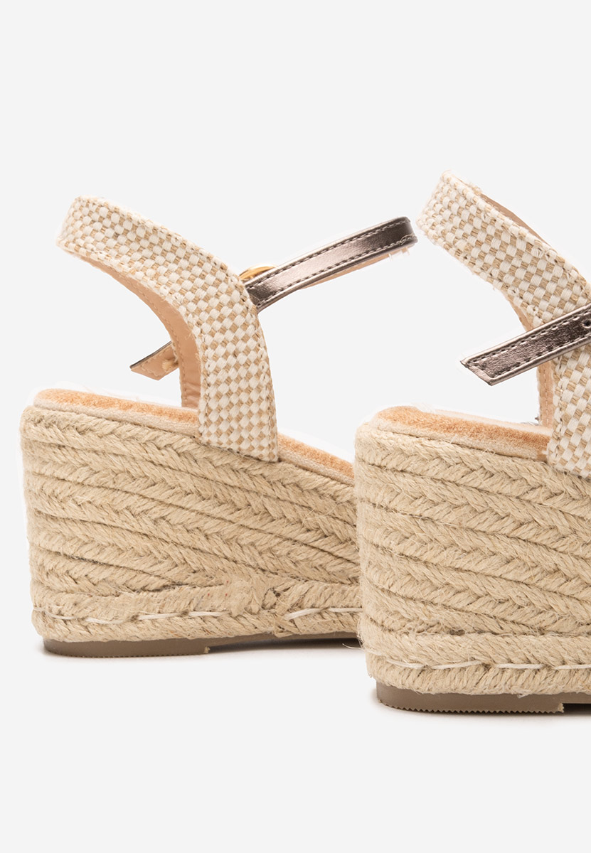 Sandale tip espadrile Finana gri