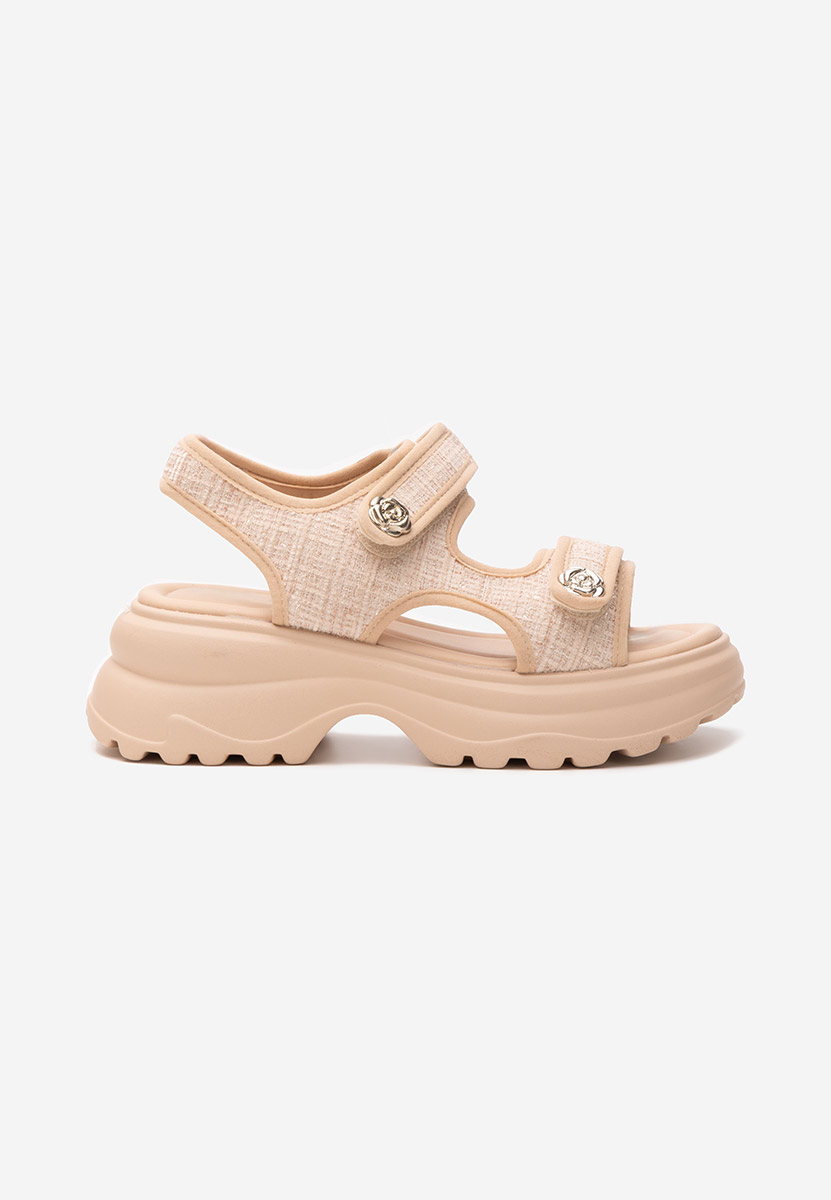 Sandale cu platformă Waneta kaki