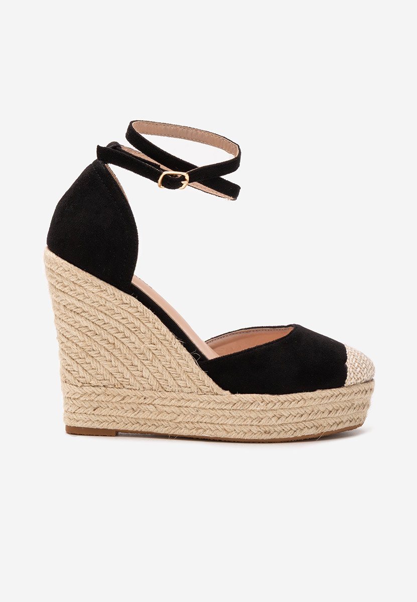 Sandale cu platforma Saniza V3 negri